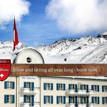 Hotel Du Glacier - The Dom Collection 萨斯费 外观 照片