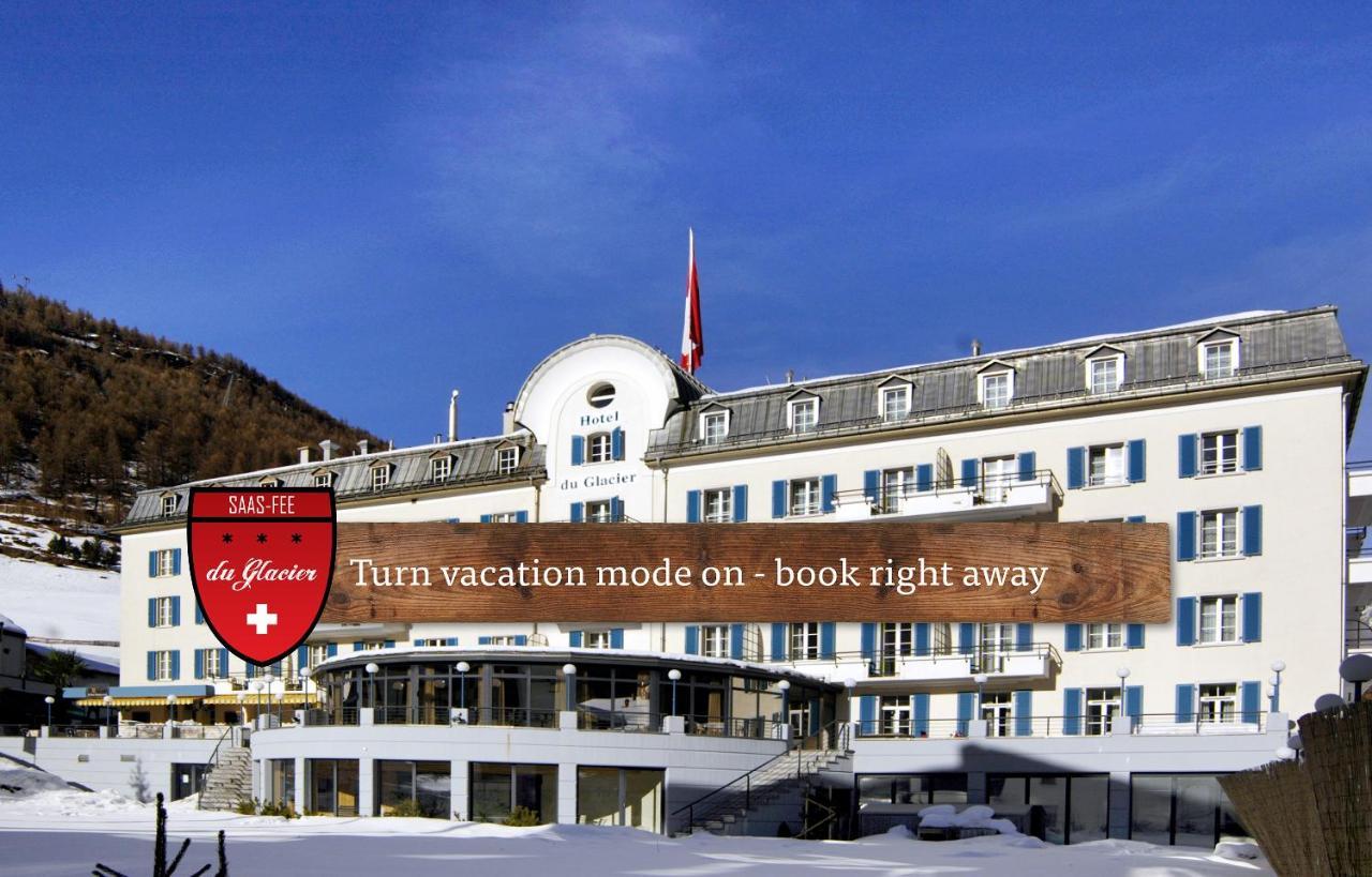 Hotel Du Glacier - The Dom Collection 萨斯费 外观 照片