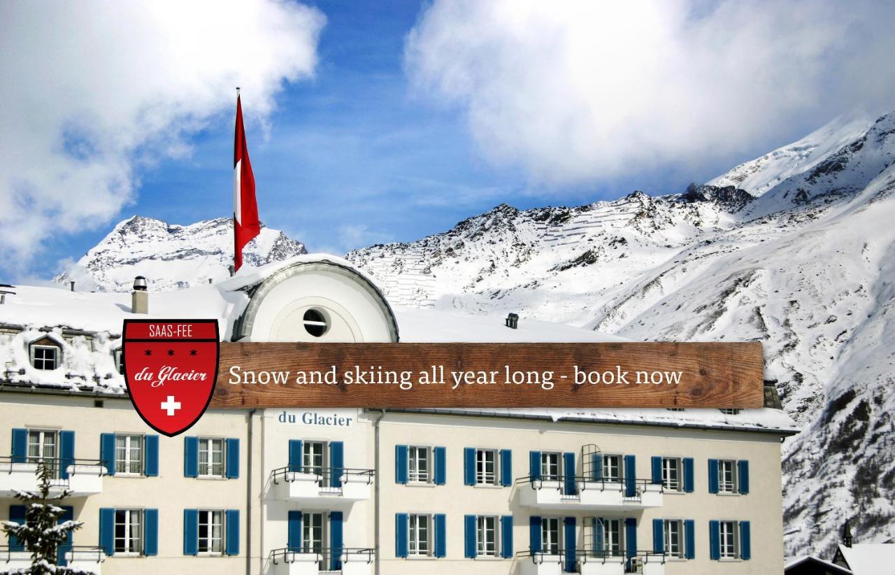 Hotel Du Glacier - The Dom Collection 萨斯费 外观 照片