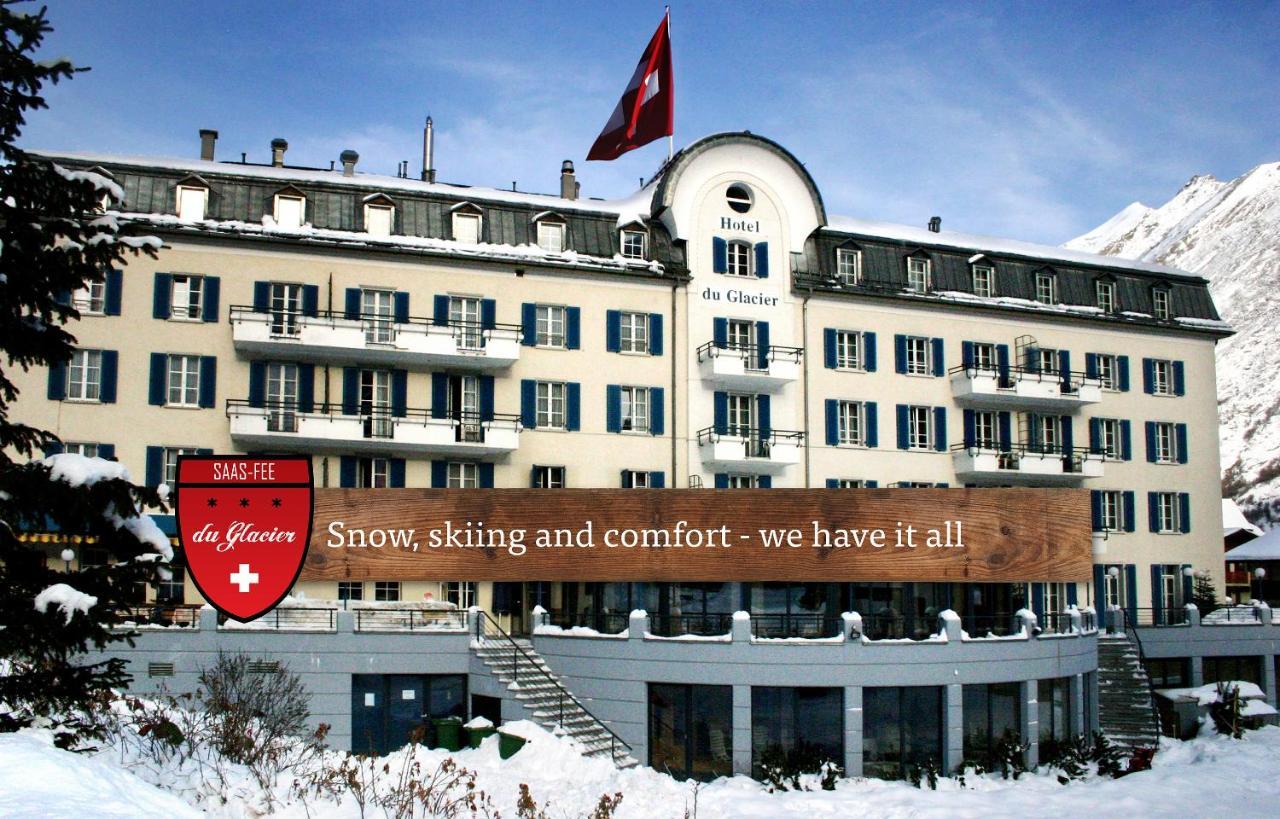 Hotel Du Glacier - The Dom Collection 萨斯费 外观 照片