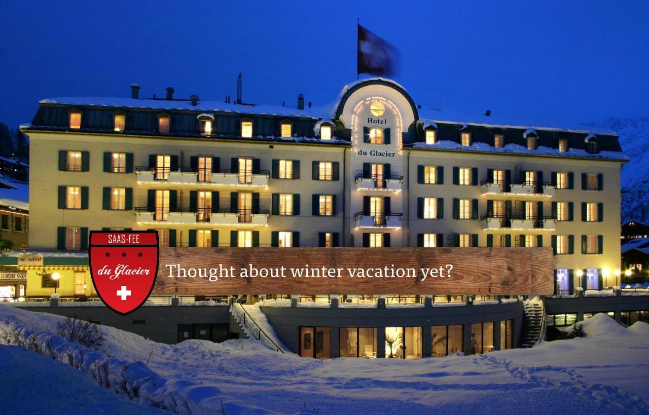 Hotel Du Glacier - The Dom Collection 萨斯费 外观 照片